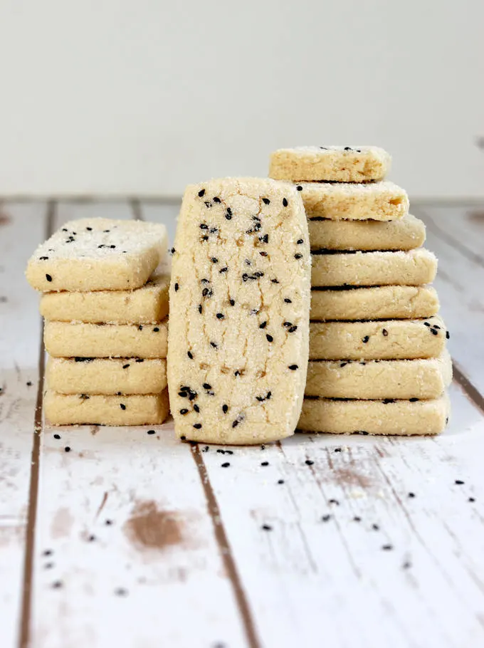 tahini shortbread cookies