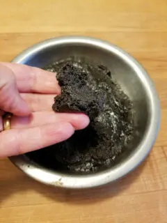 Sesame Ripple Rippled Black Sesame Ice Cream - Baking Sense®