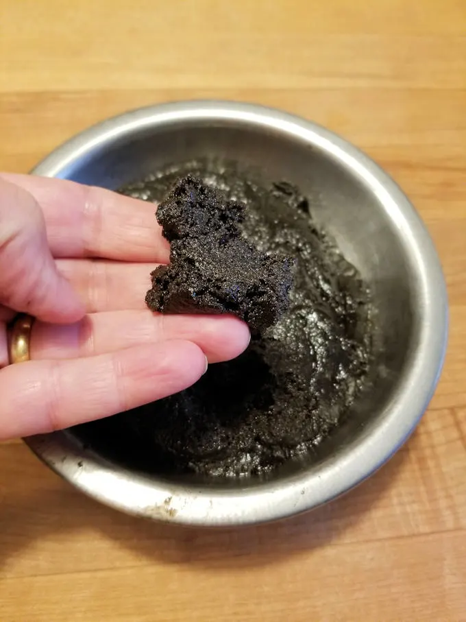 black sesame seed paste