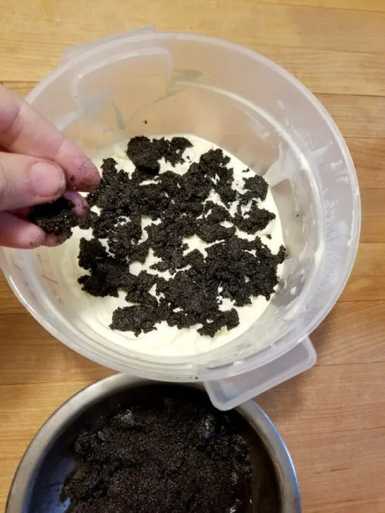 Sesame Ripple Rippled Black Sesame Ice Cream - Baking Sense®