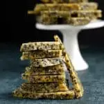 black sesame seed brittle