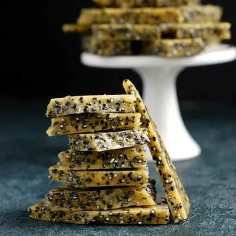 black sesame seed brittle