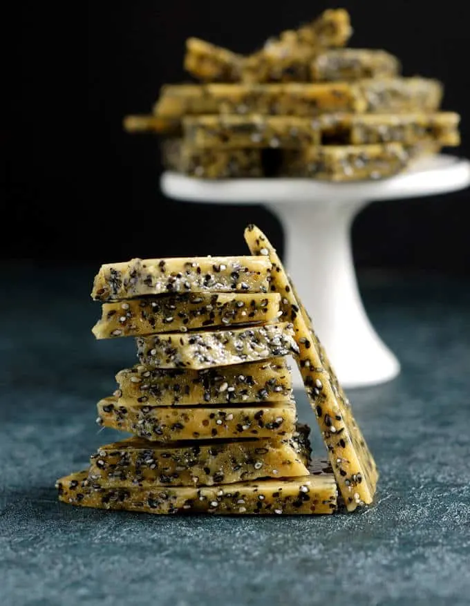 Black Sesame Seed Brittle