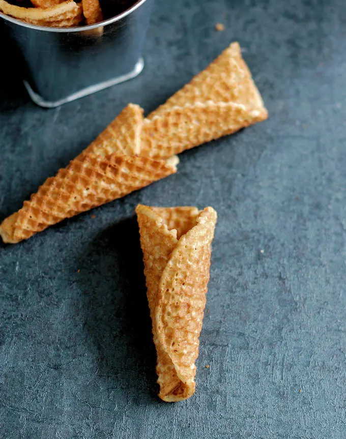 ice cream cones