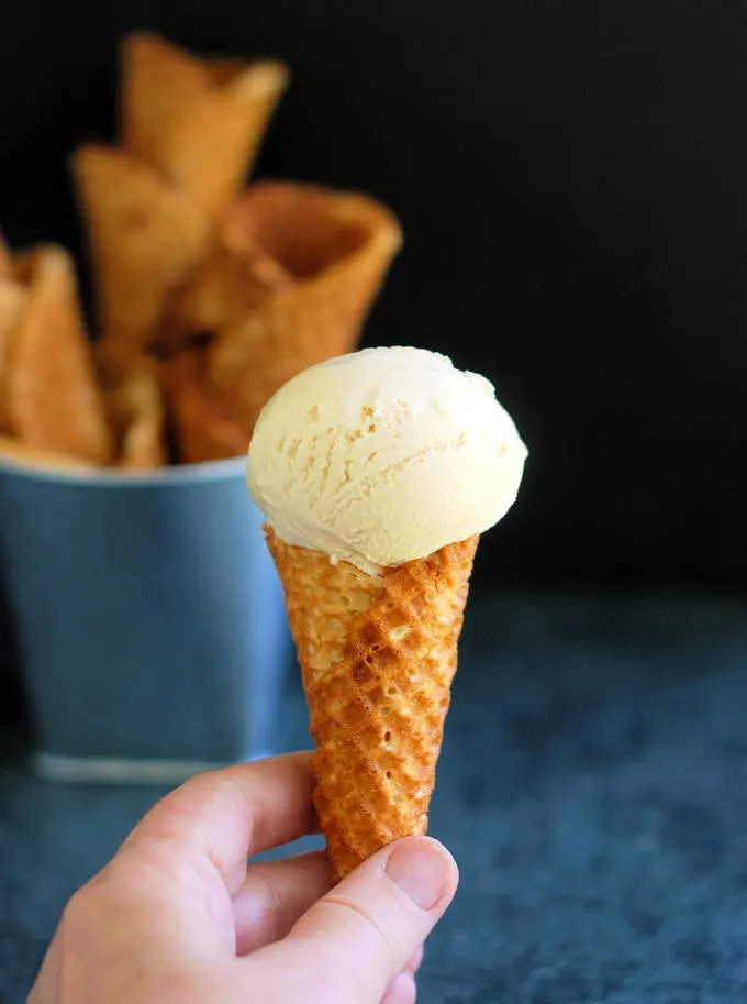 ice cream cones