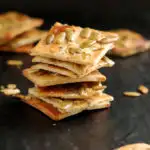 pumpkin seed crackers