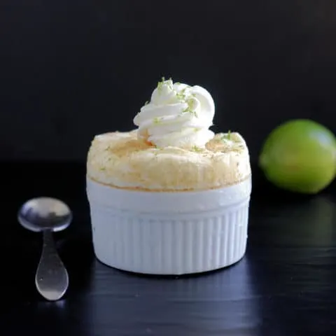 key lime frozen souffle