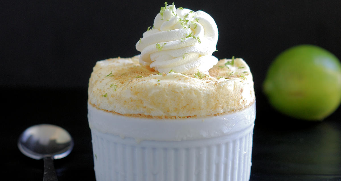 Key Lime Frozen Souffle (frozen mousse) Baking Sense®