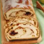 fresh apple cinnamon swirl bread