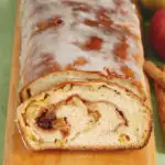 fresh apple cinnamon swirl bread