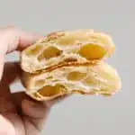 A view of all the layers in classic puff pastry
