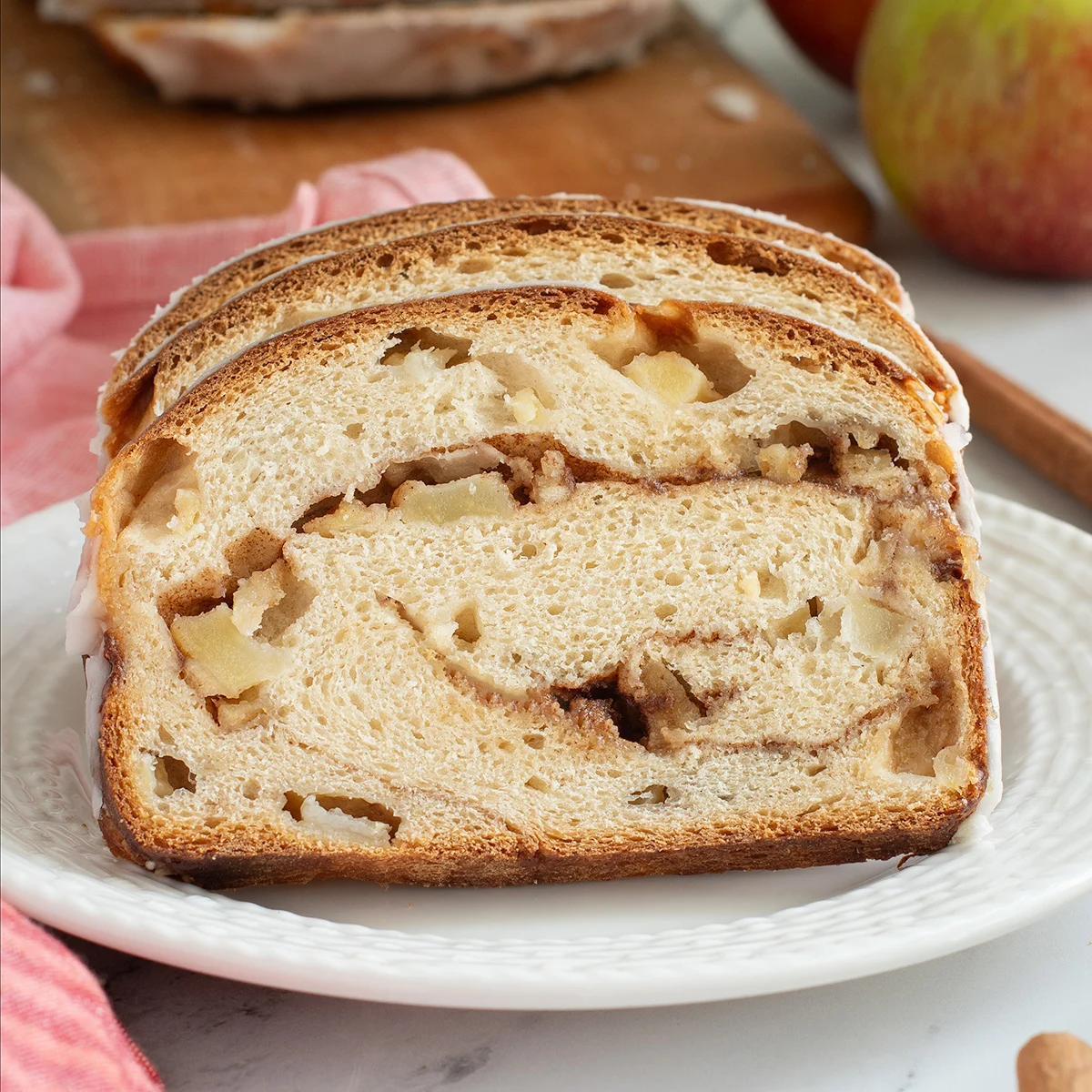 Apple Cinnamon Swirl Bread