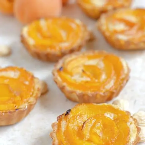 Apricot Frangipane Tartelettes