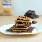 chocolate covered brown sugar toffee with or without nuts