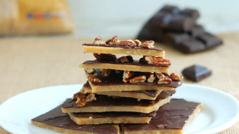 Chocolate Covered Brown Sugar Toffee Baking Sense