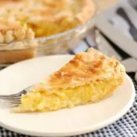 Meyer Lemon Shaker Pie