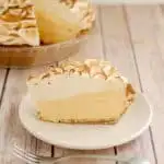 pumpkin mousse pie with meringue