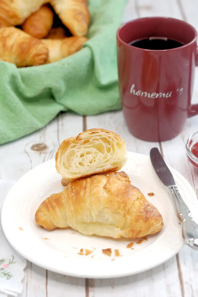 sourdough croissants