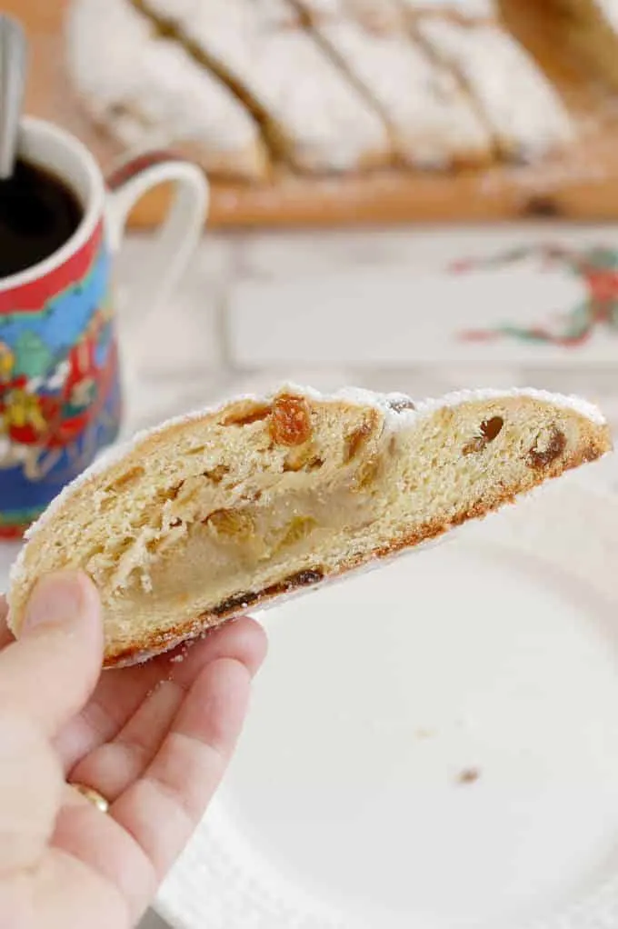 Almond Filled Stollen