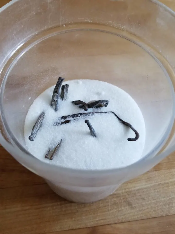 vanilla sugar for vanilla kipferl cookies