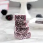 blackberry pate de fruit