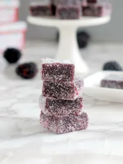 blackberry pate de fruit