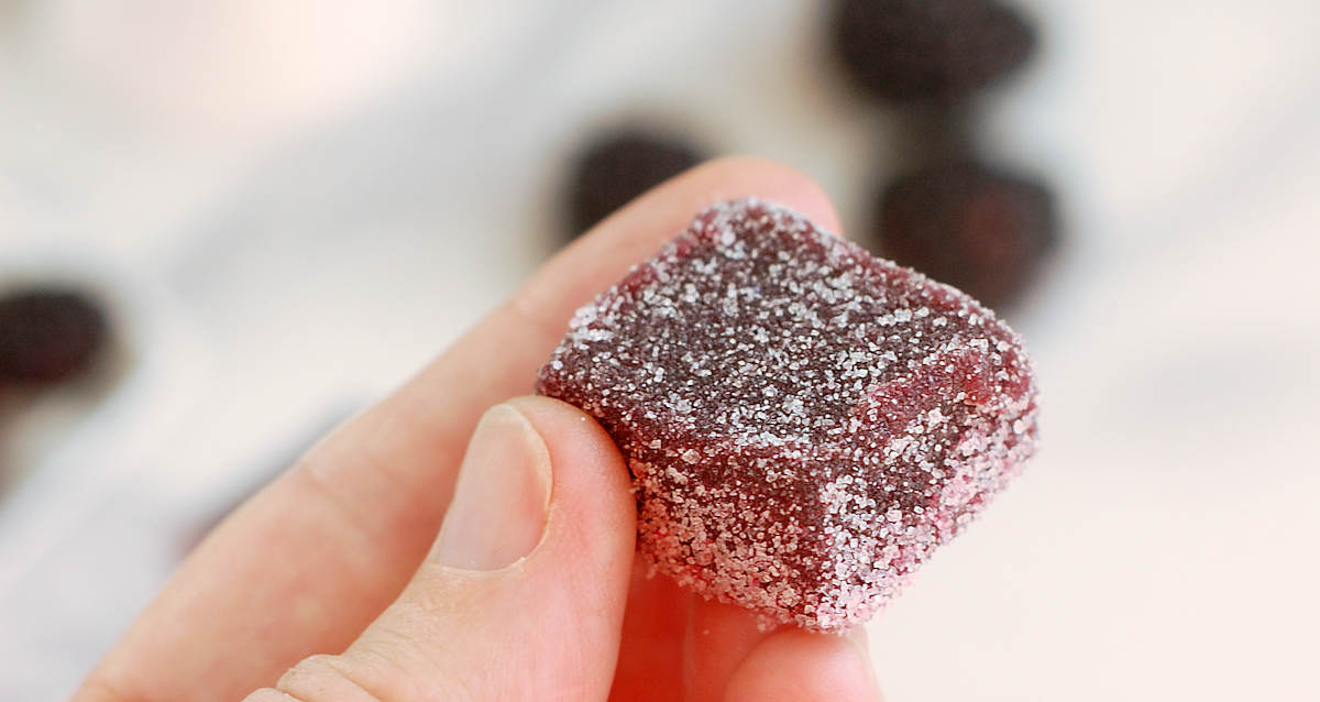 Blackberry Fruit Jellies