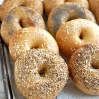 Sourdough Bagels