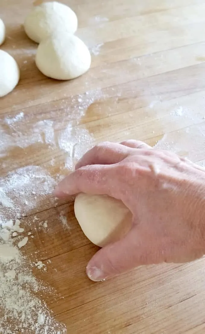 how to shape bagels