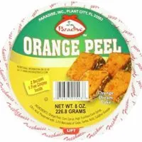 Paradise Diced Peel, Orange, 8 Ounce