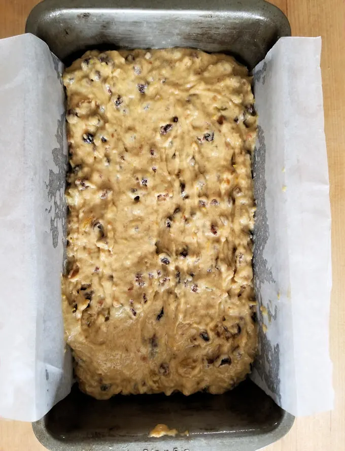 Bake Irish tea brack with a parchment sling to make it easy to remove from the pan