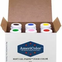 AmeriColor Basic Six Gel Food Color