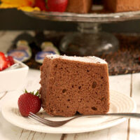 Chocolate Angel Food Cake
