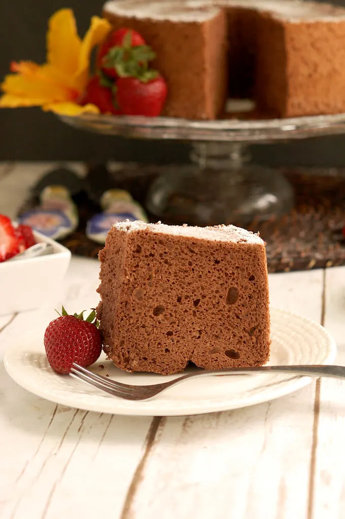 Chocolate Angel Food Cake - Baking Sense®