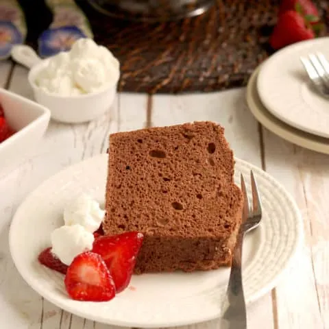 Chocolate Angel Food Cake
