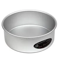 Fat Daddio's PRD-93 Round Cake Pan, 9 x 3 Inch, Silver