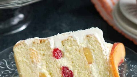 Peach Melba Cake - Baking Sense®
