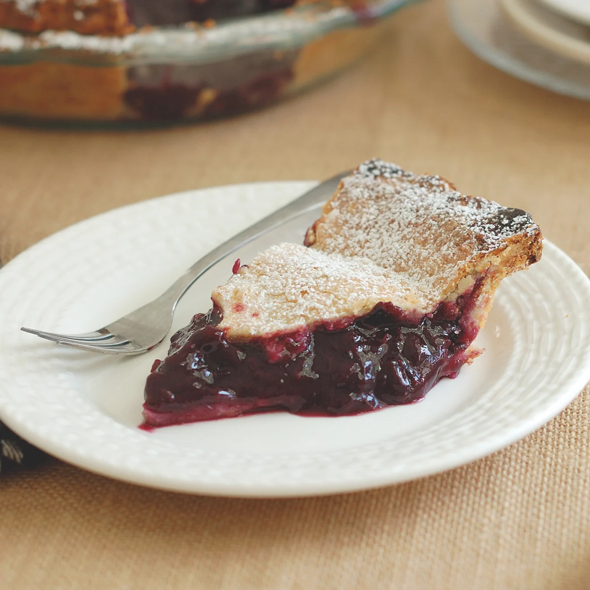 Concord Grape Pie