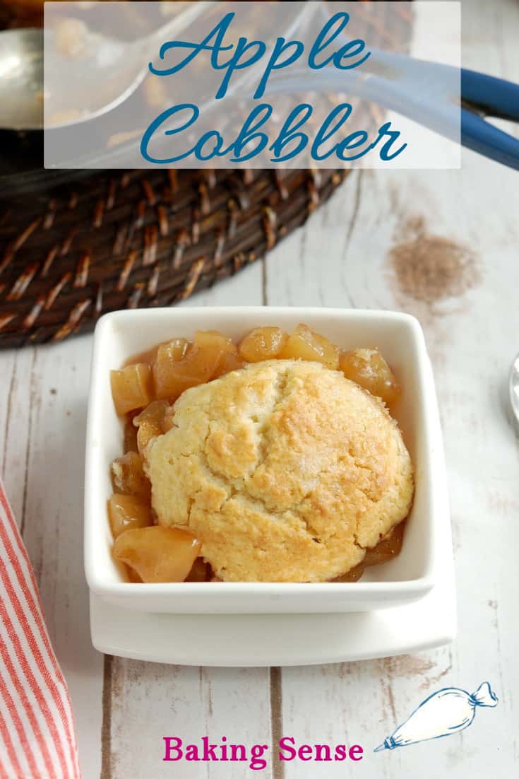 Skillet Apple Cobbler Baking Sense®