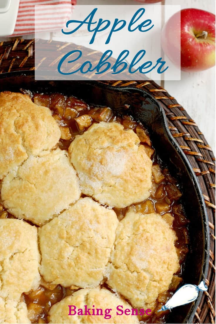 Skillet Apple Cobbler Baking Sense®