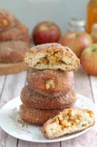 Apple Filled Donuts Apple Filled Donuts