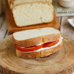 Sourdough Sandwich Bread with a Soft Crust