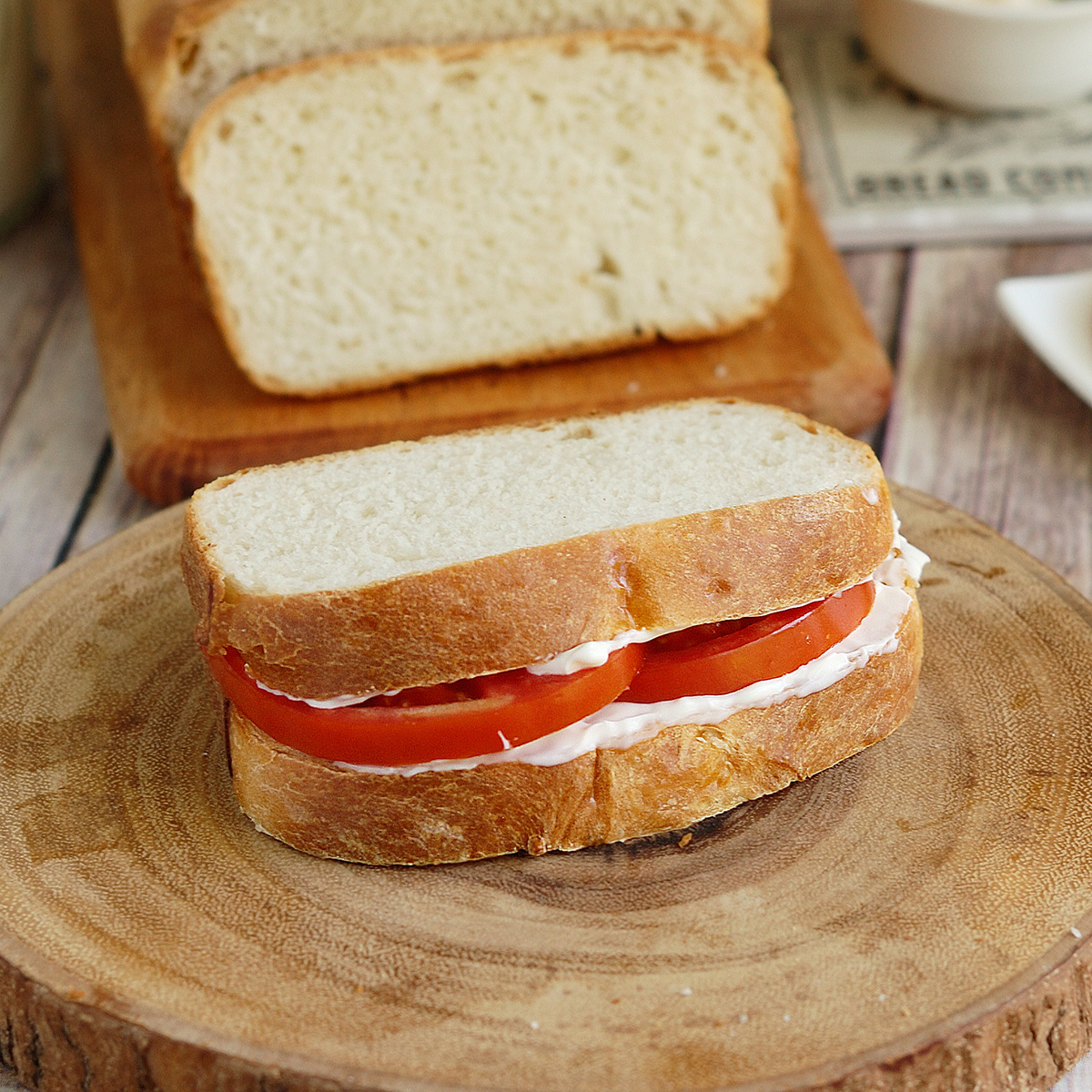 Sourdough Sandwich Bread with a Soft Crust