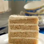 a pinterest image for spice cake recipe