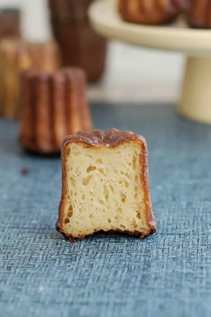 interior view of a french caneles