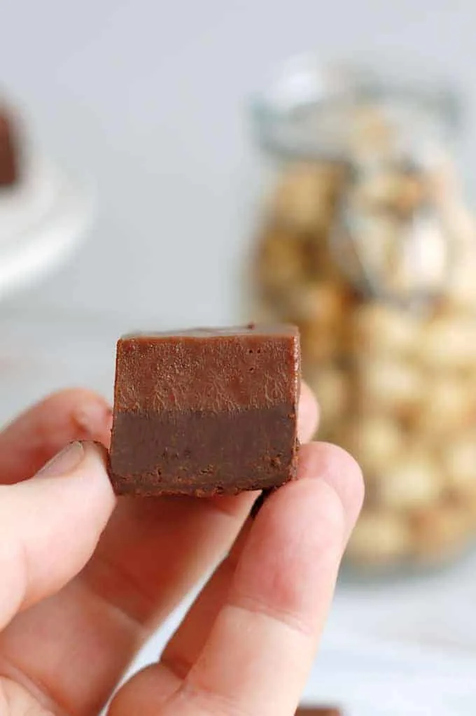 Layered Hazelnut Truffles with Cinnamon (video)