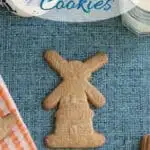a pinterest image for speculaas cookie recipe
