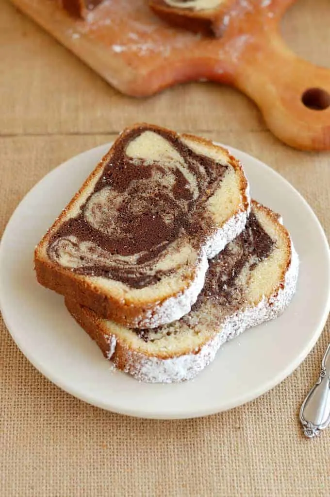 Marble Pound Cake