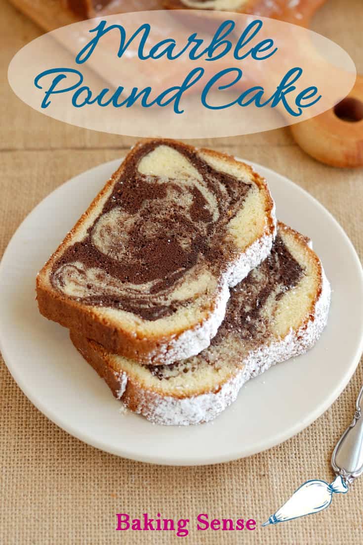 Marble Pound Cake Baking Sense®