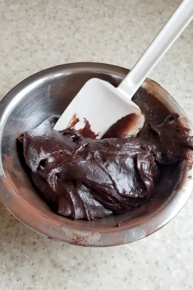 a bowl of chocolate malt pudding